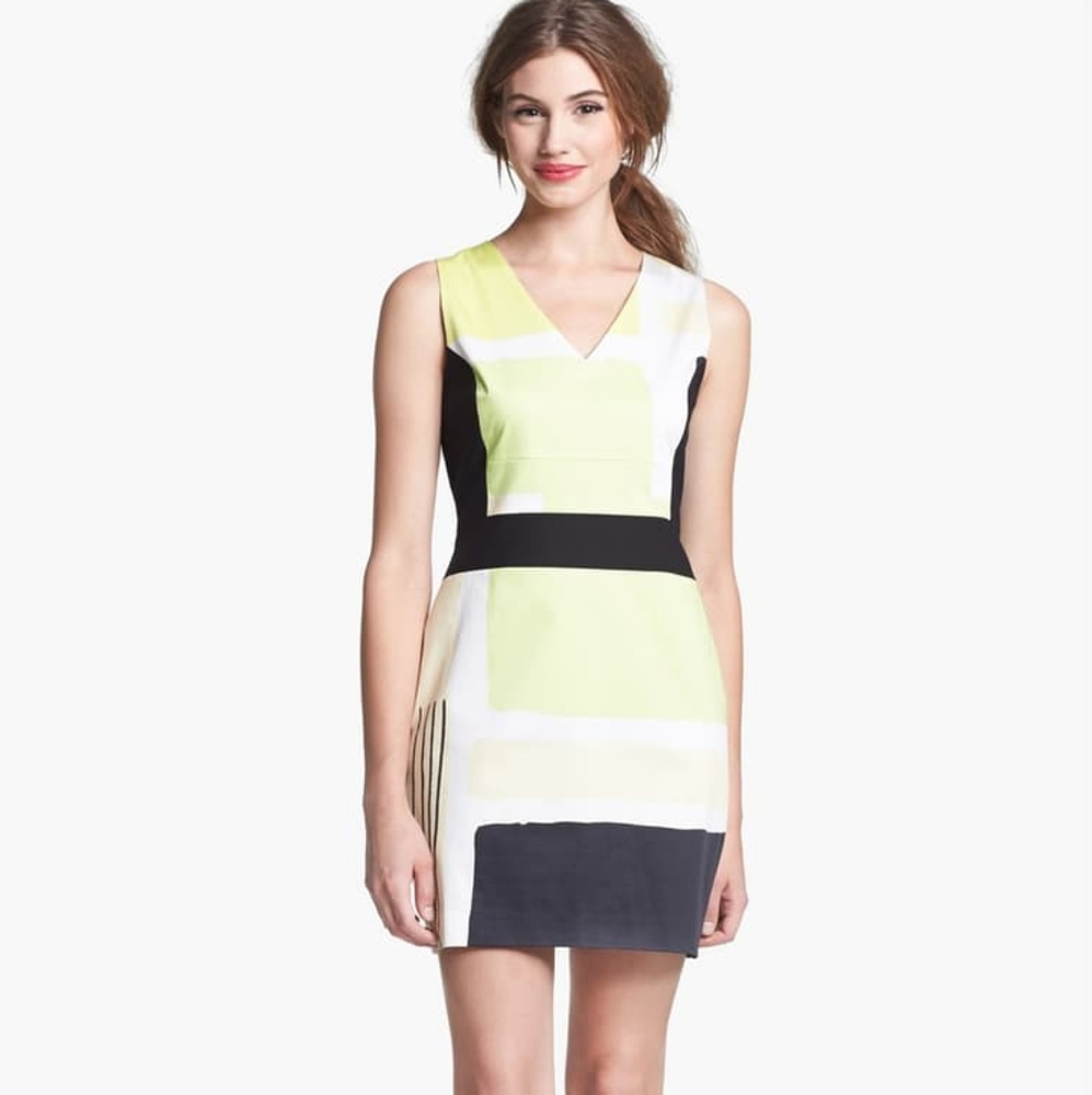 Kenneth Cole Colorblock Dress